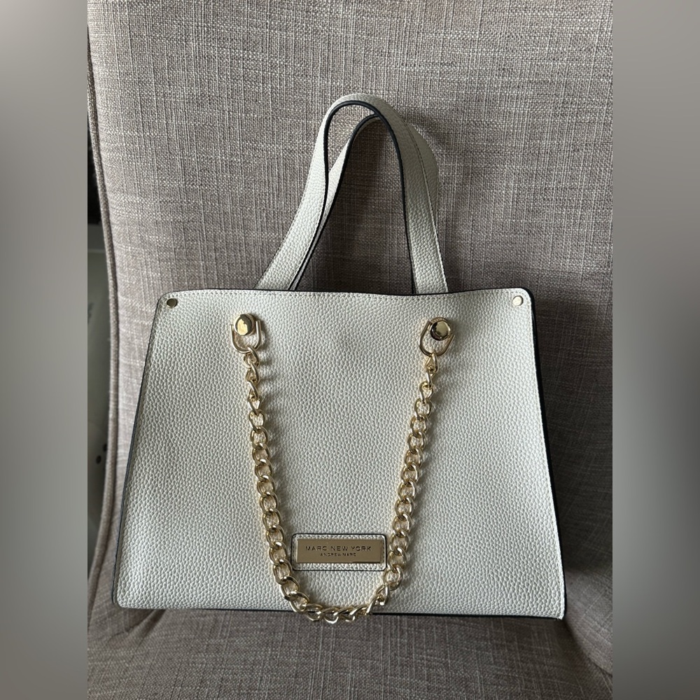 Like new white Marc New York bag